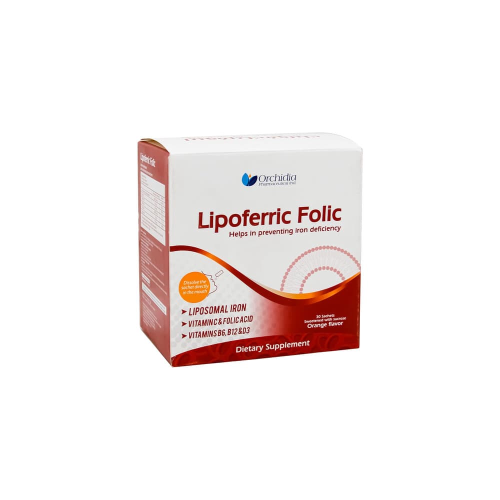 LIPOFERRIC FOLIC 30CAP